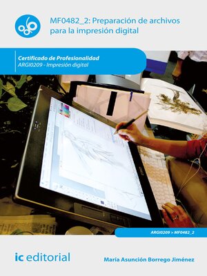 cover image of Preparación de archivos para la impresión digital. ARGI0209